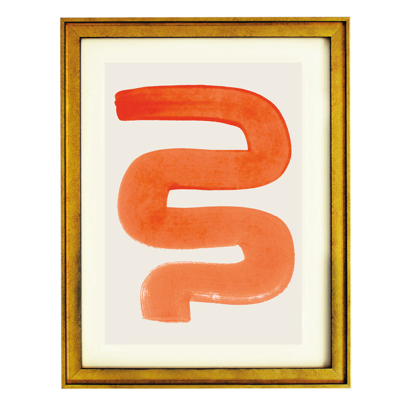 Sienna Flow Art Print