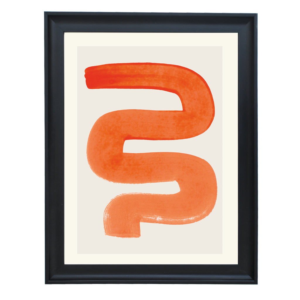 Sienna Flow Art Print