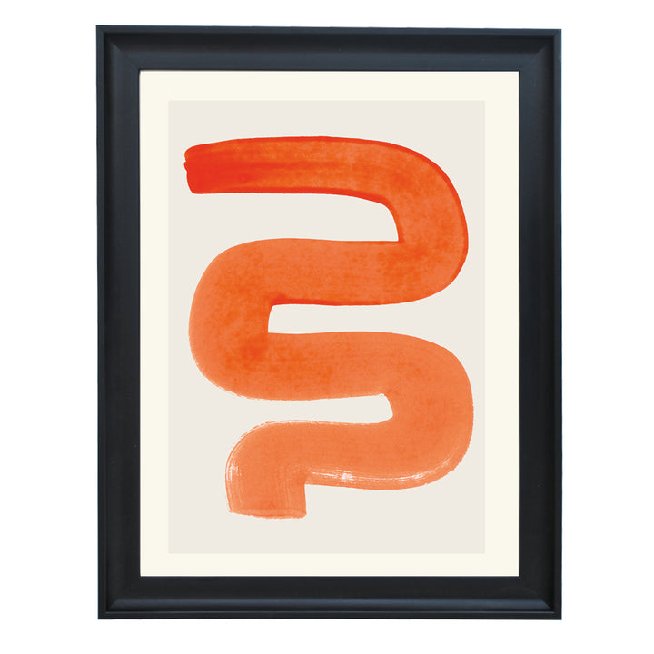 Sienna Flow Art Print