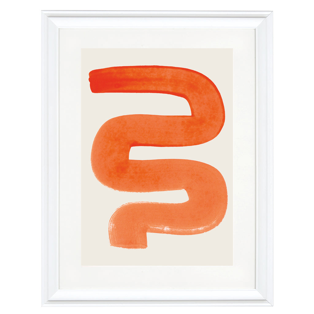 Sienna Flow Art Print