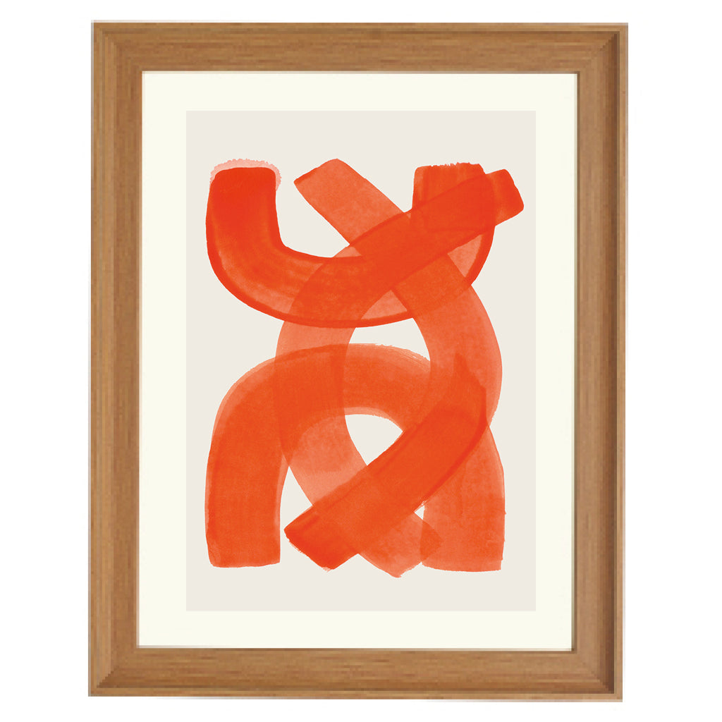 Ember Motion Art Print