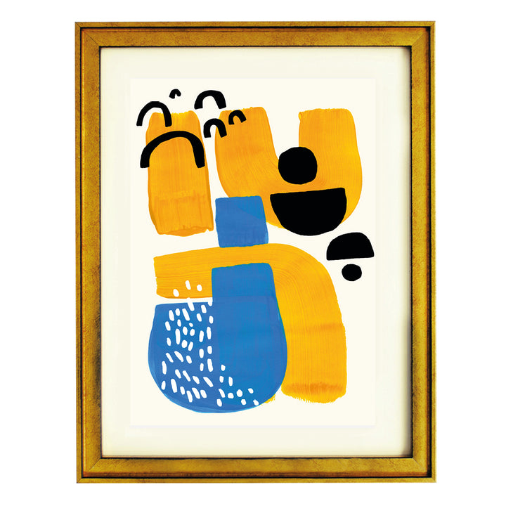 Amber Rhythm Art Print