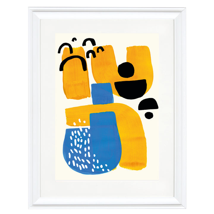 Amber Rhythm Art Print