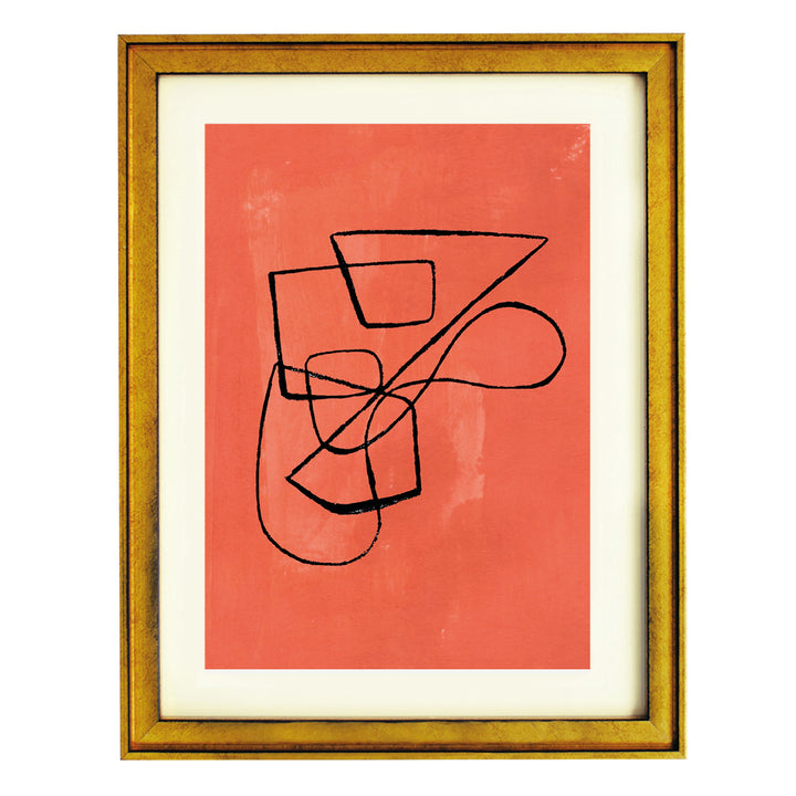Contour Line I Art Print