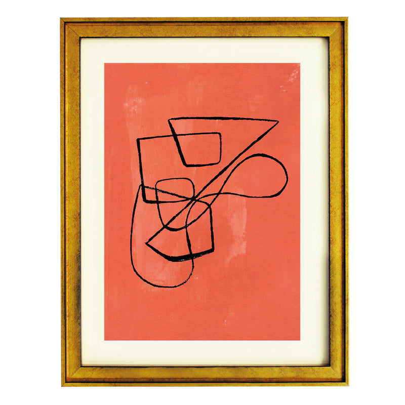 Contour Line I Art Print
