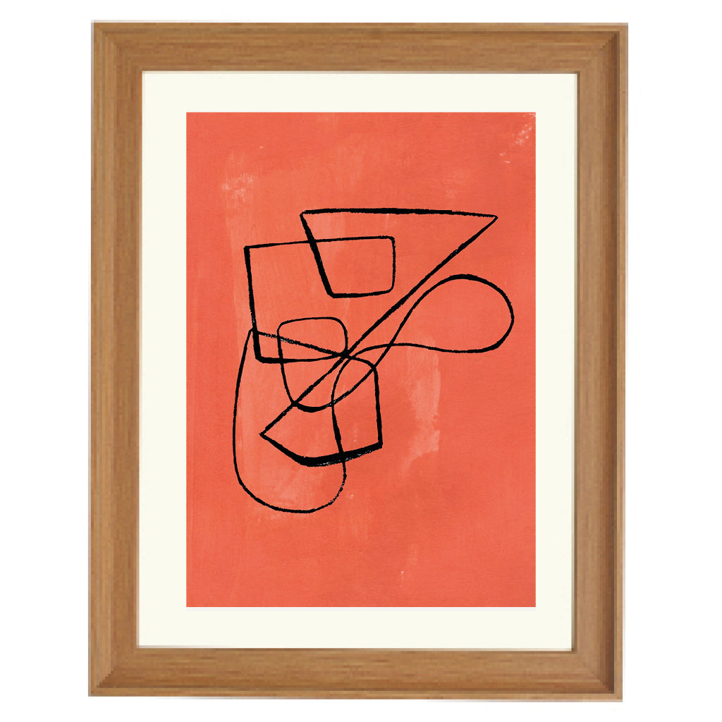 Contour Line I Art Print