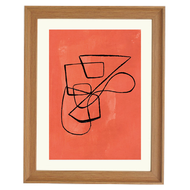 Contour Line I Art Print