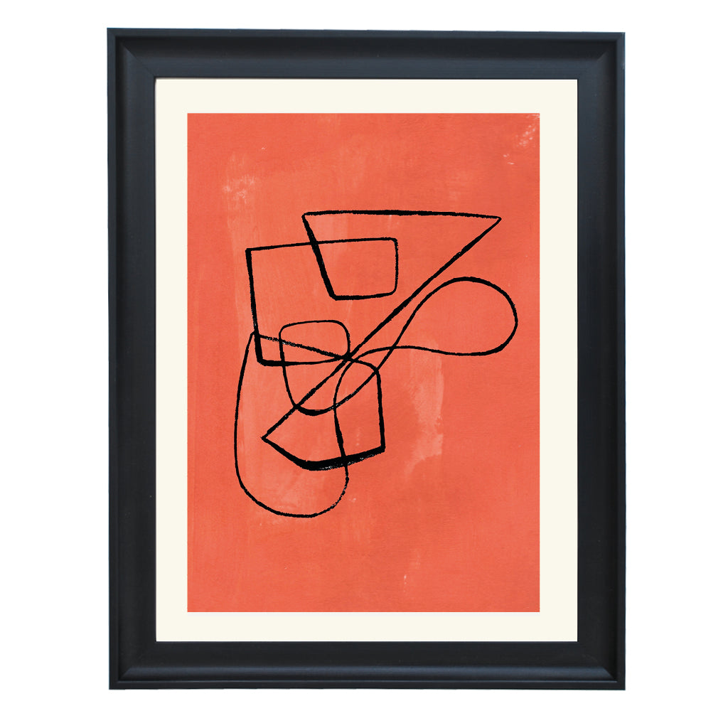Contour Line I Art Print