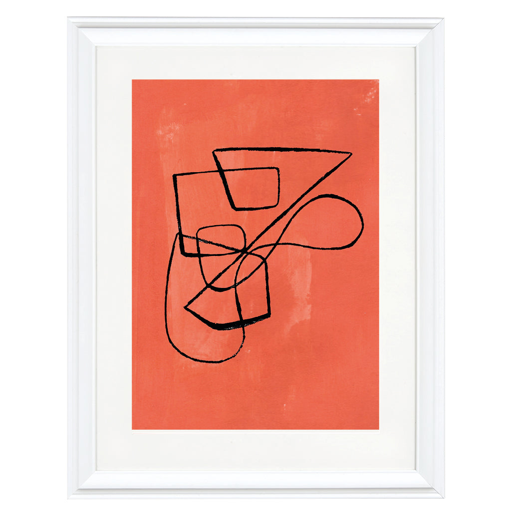 Contour Line I Art Print