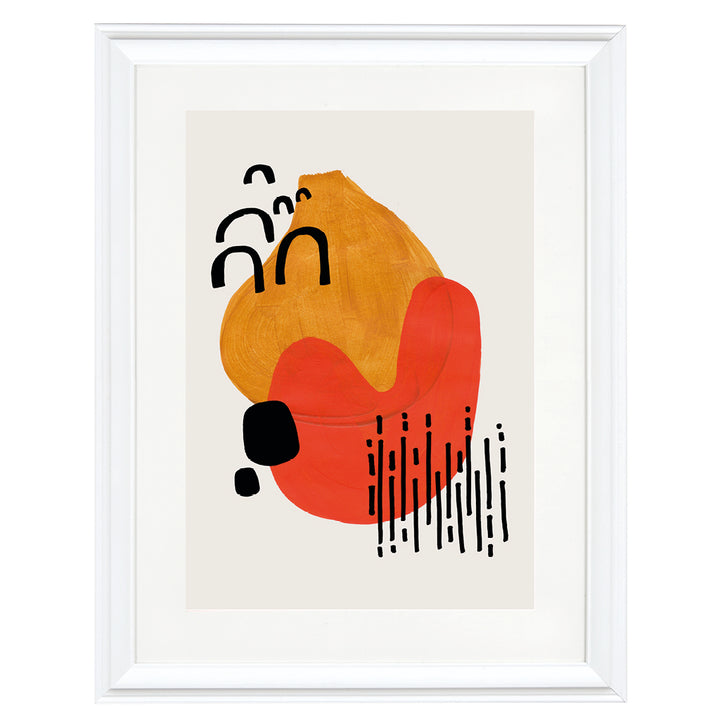 Ember & Gold Rhythm Art Print