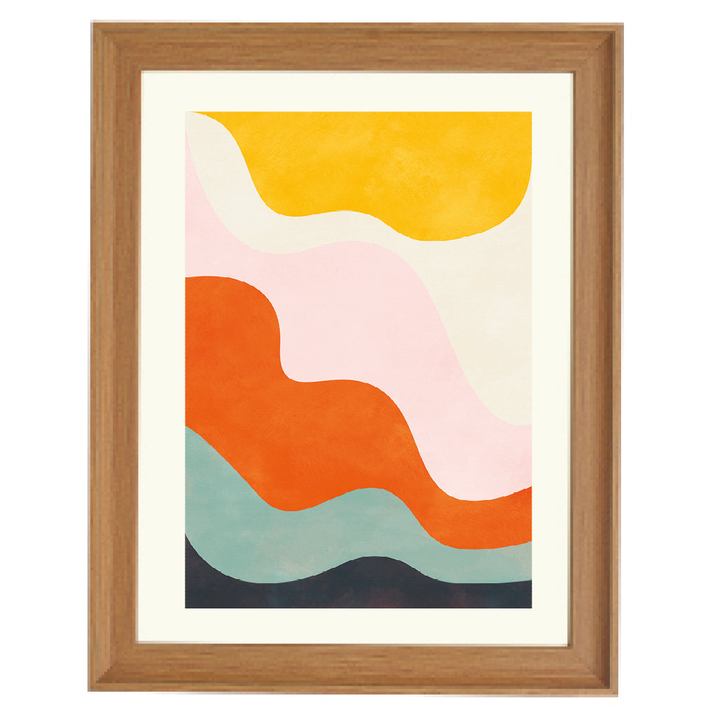 Canyon Wave Art Print