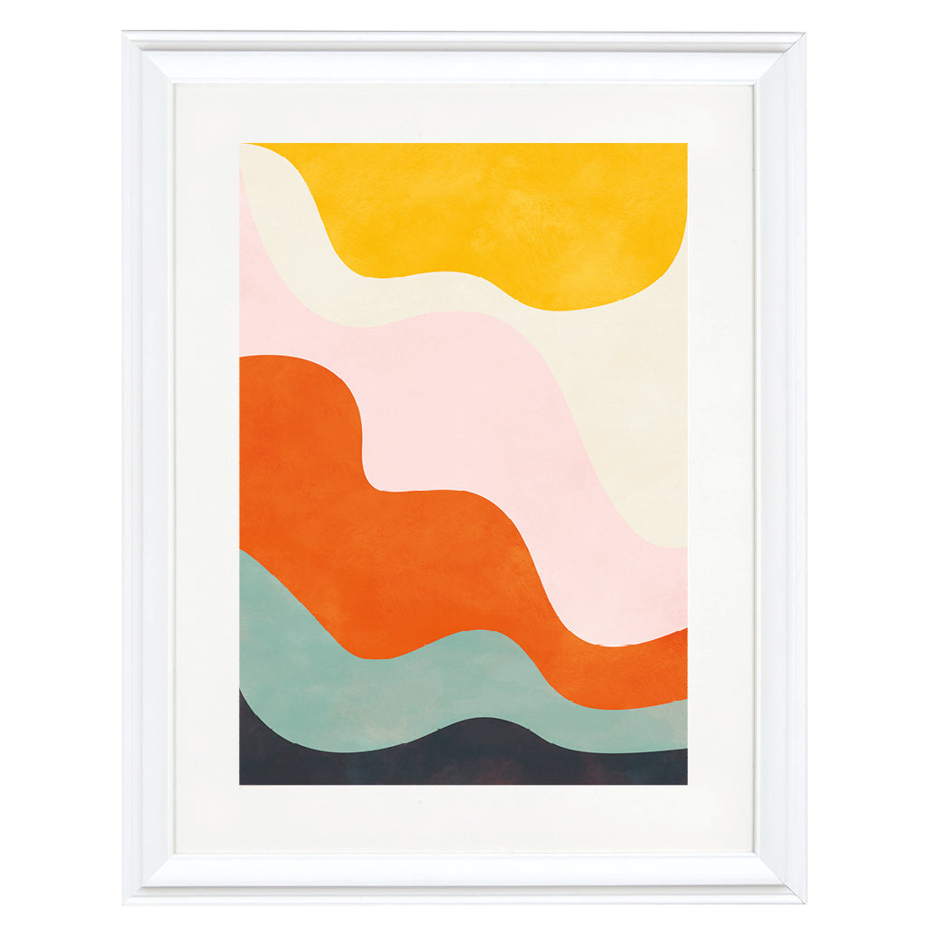 Canyon Wave Art Print