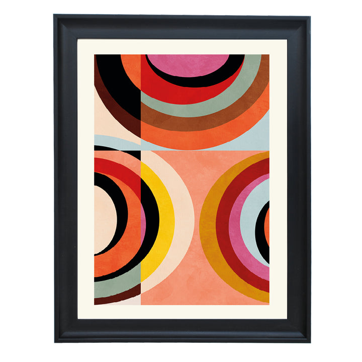 Retro Rhythm Art Print
