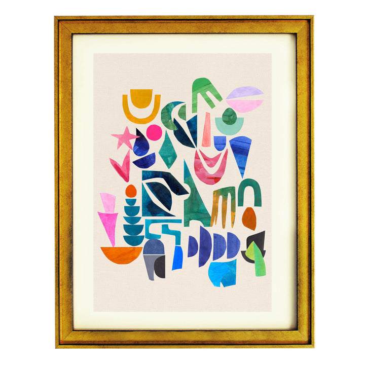 Rhythm in Colour Art Print