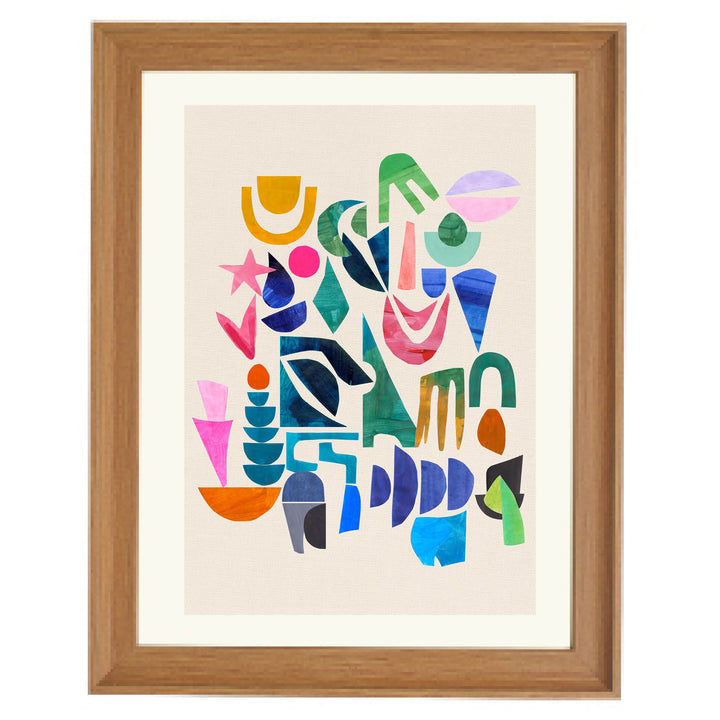 Rhythm in Colour Art Print