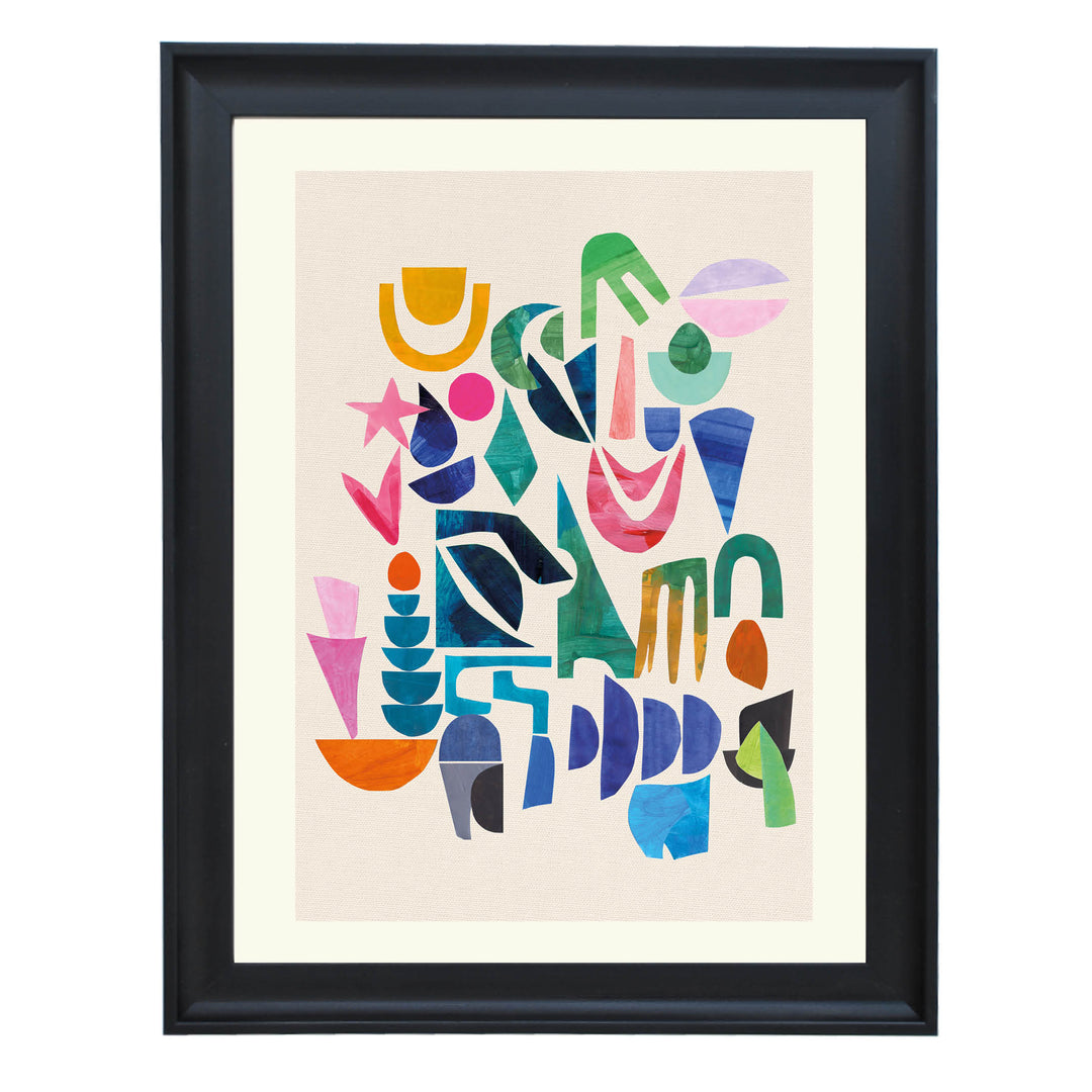 Rhythm in Colour Art Print