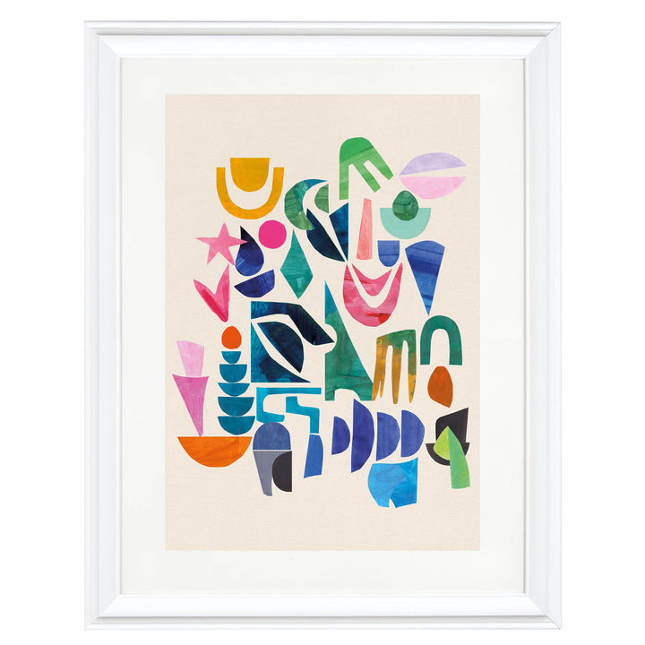 Rhythm in Colour Art Print