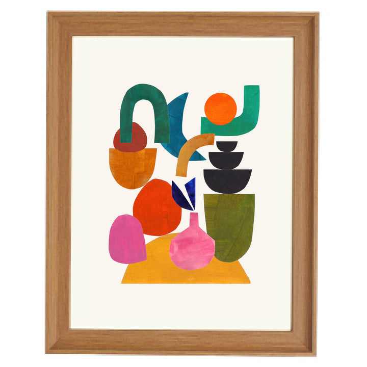 Joyful Juxtaposition Art Print