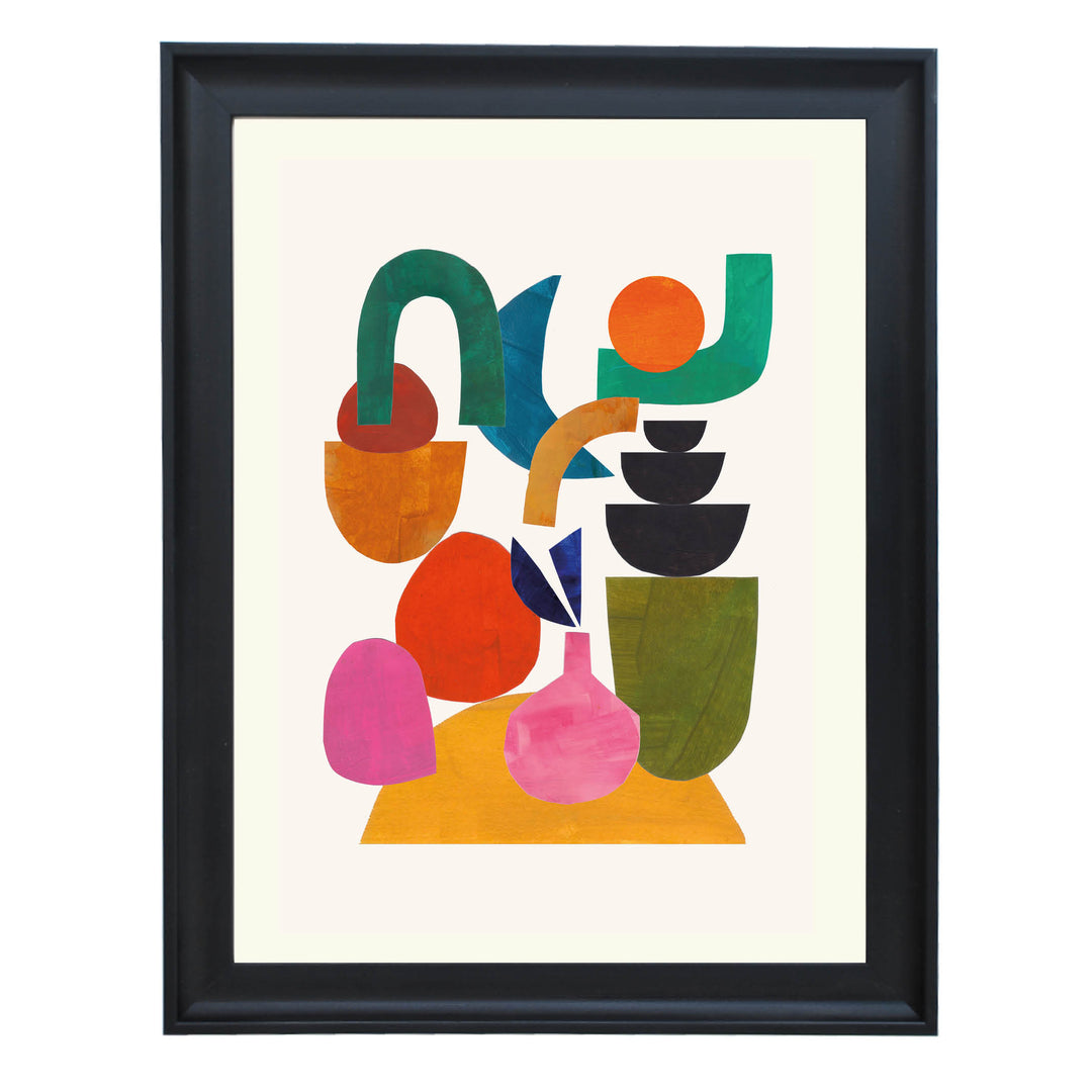 Joyful Juxtaposition Art Print