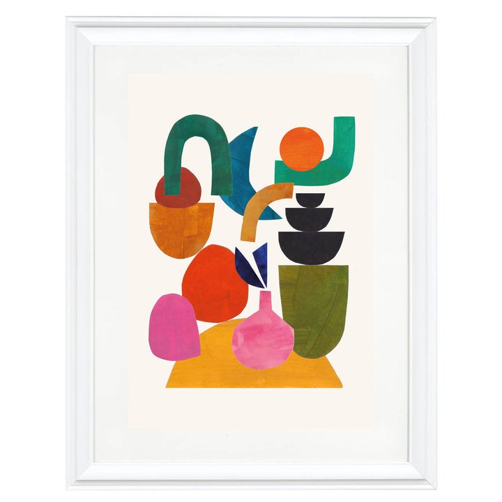 Joyful Juxtaposition Art Print