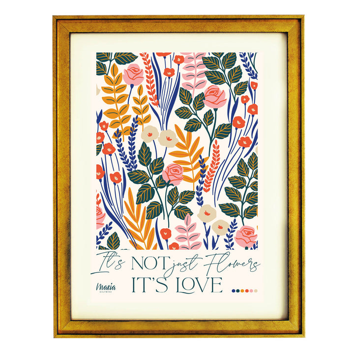 A Bouquet of Love Art Print