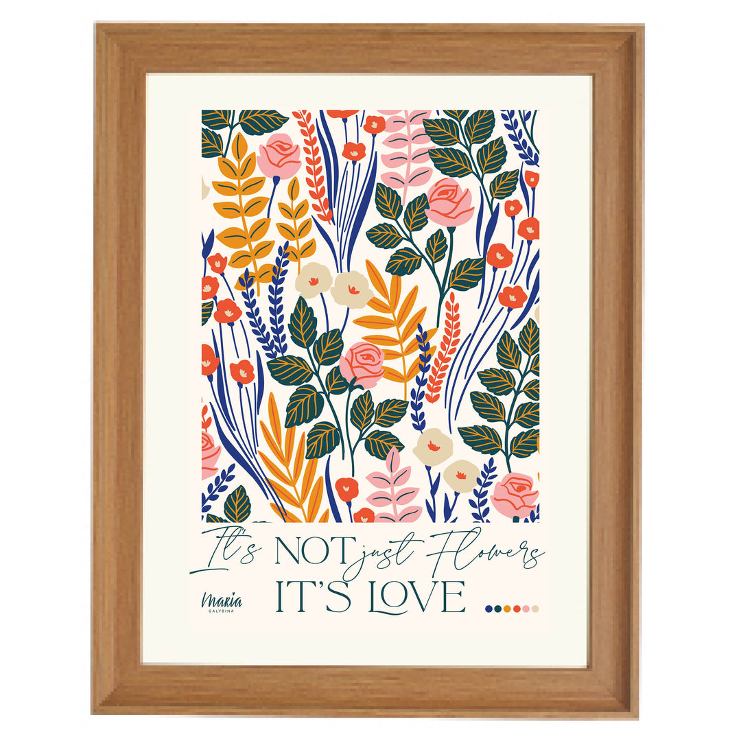 A Bouquet of Love Art Print