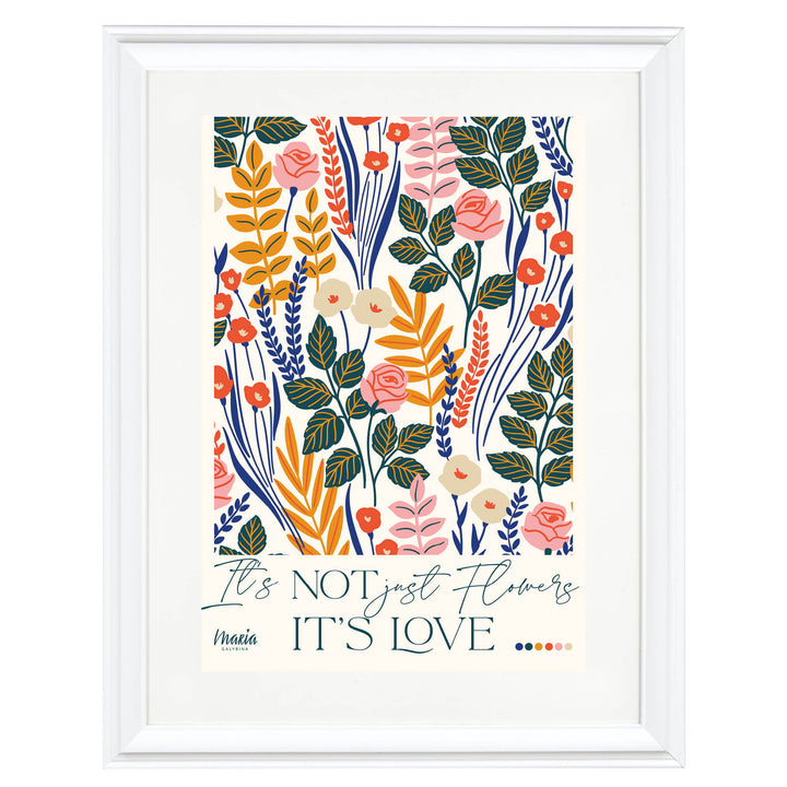 A Bouquet of Love Art Print