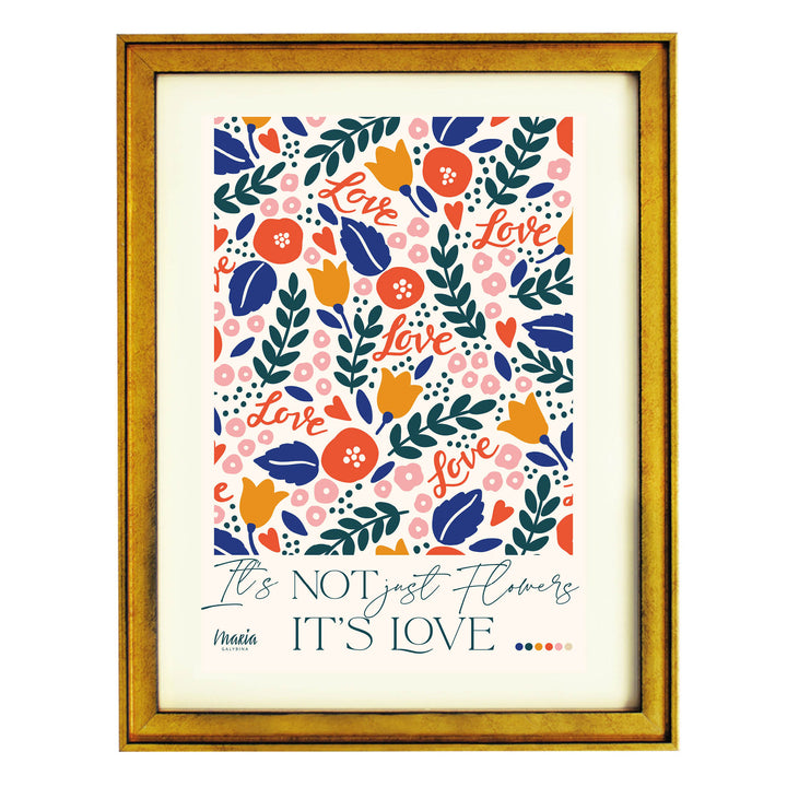 It's Love Art Print