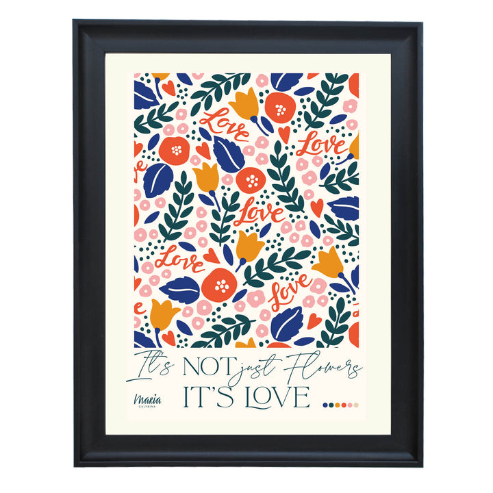 It's Love Art Print