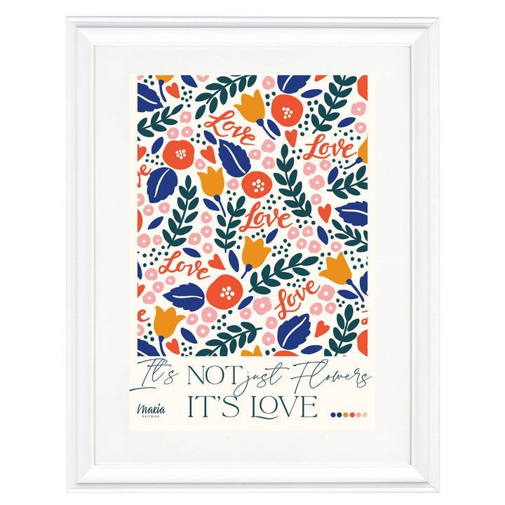 It's Love Art Print