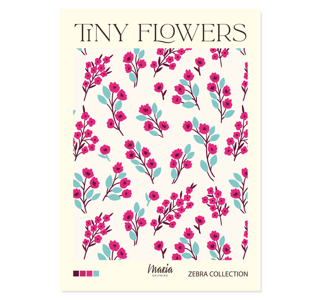 Tiny Flowers Art Print