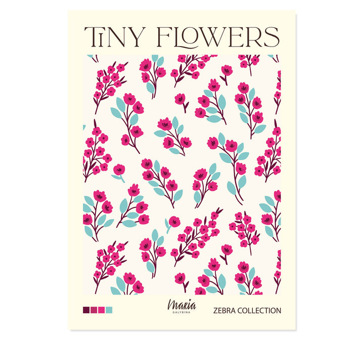 Tiny Flowers Art Print