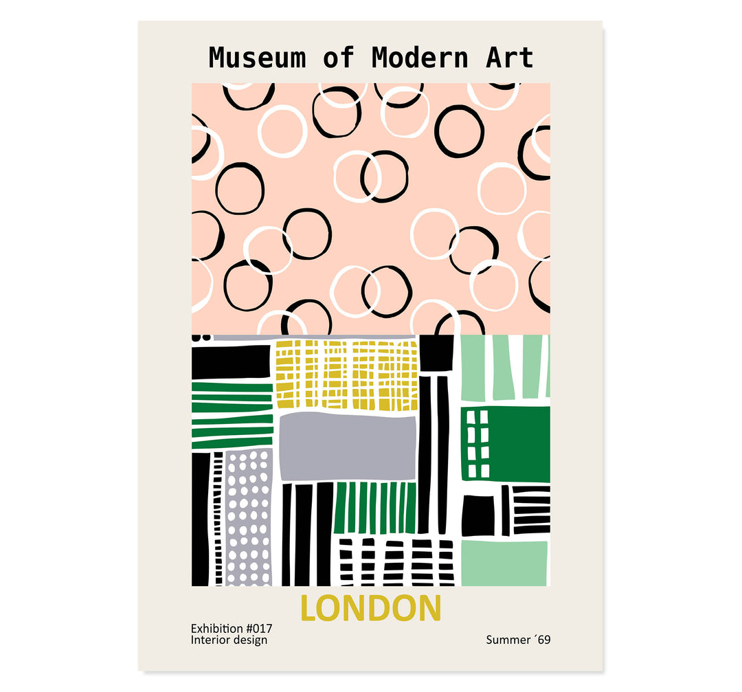 Museum of Modern Art London Art Print