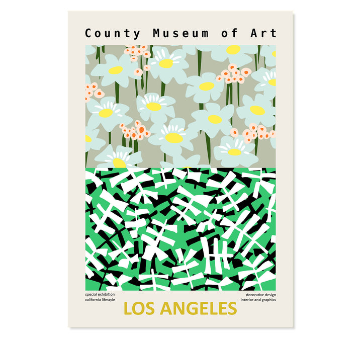 County Museum of Art Los Angeles Art Print