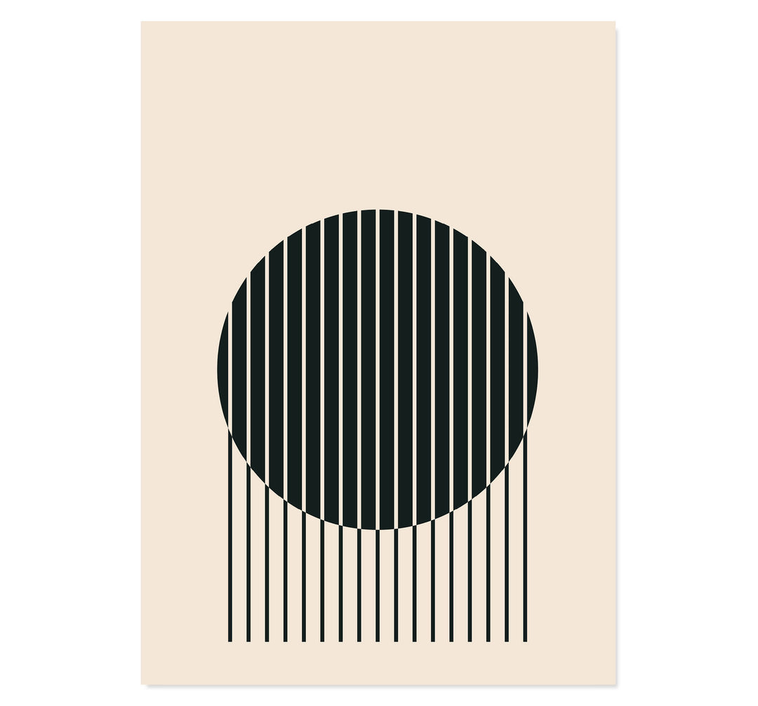 Concentric Lines Art Print