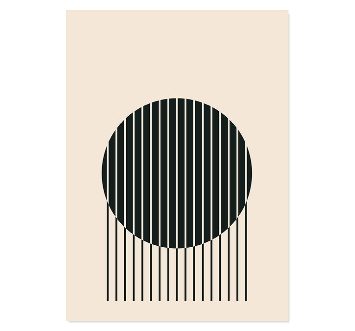 Concentric Lines Art Print