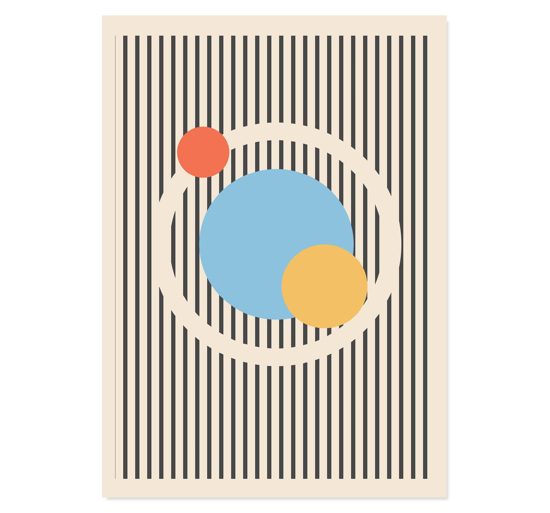 Cosmic Circles Art Print