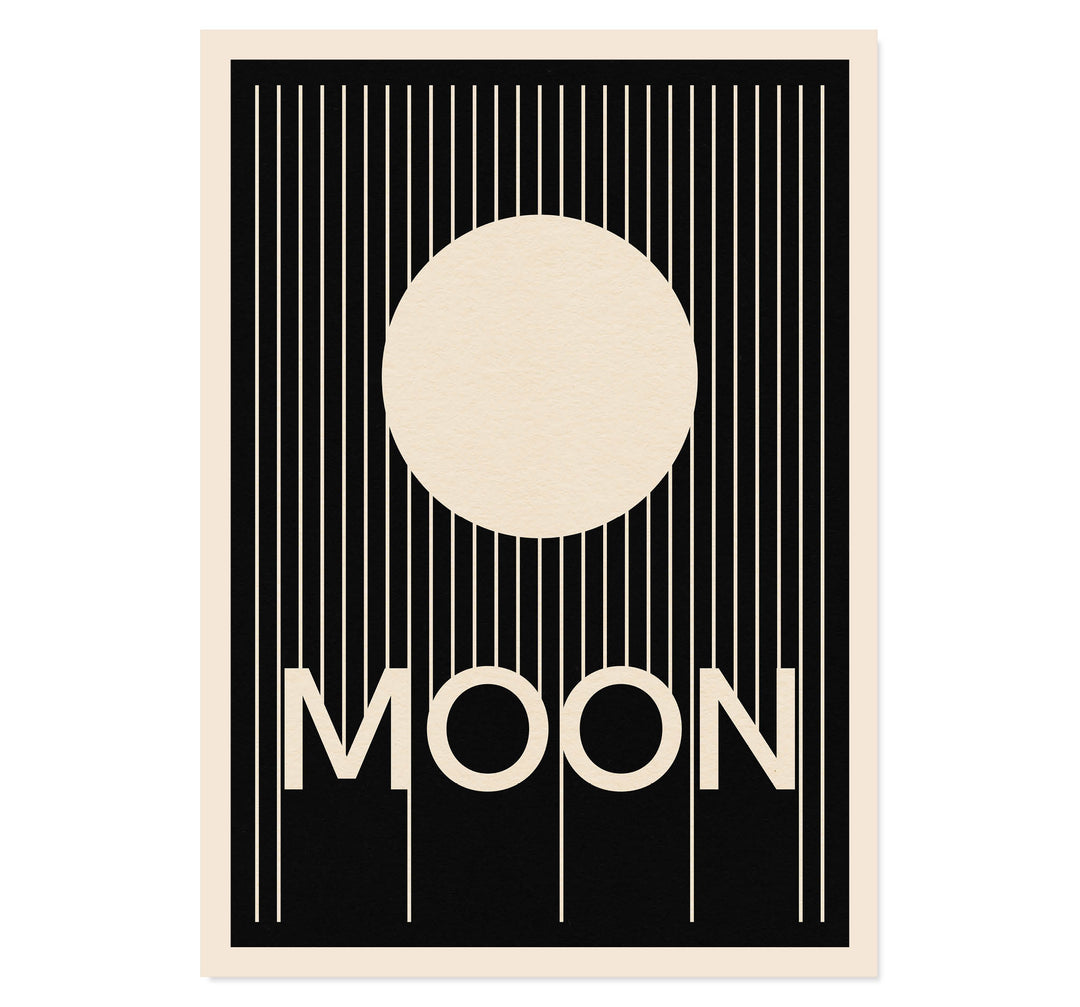 Moon by Rosi Feist Art Print