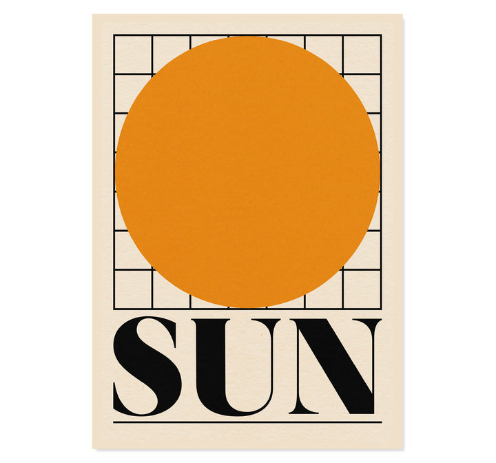 "Sun" by Rosi Feist Art Print