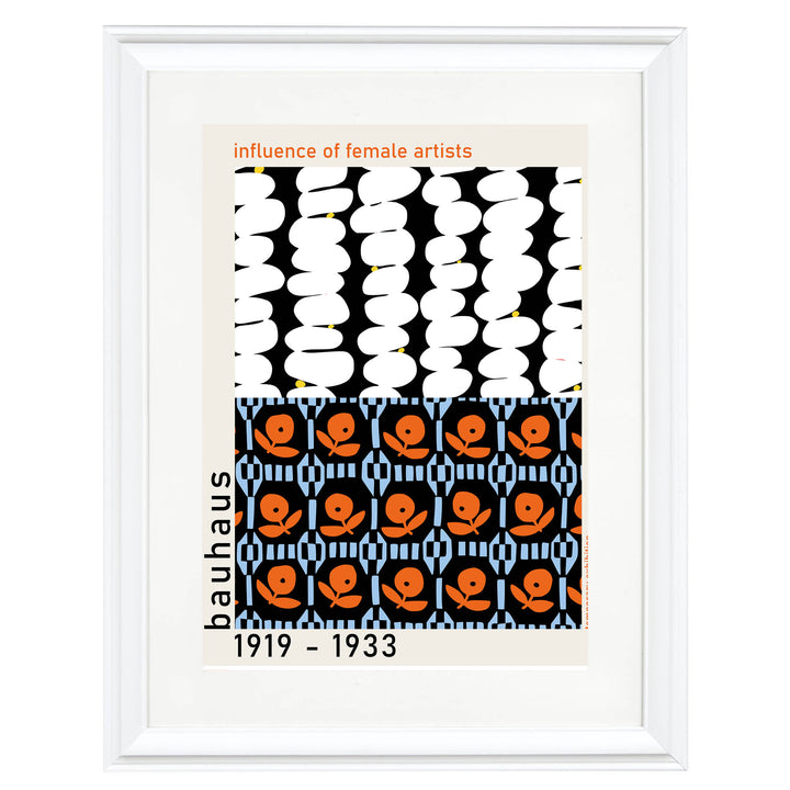 Bauhaus Female Artists Art Print