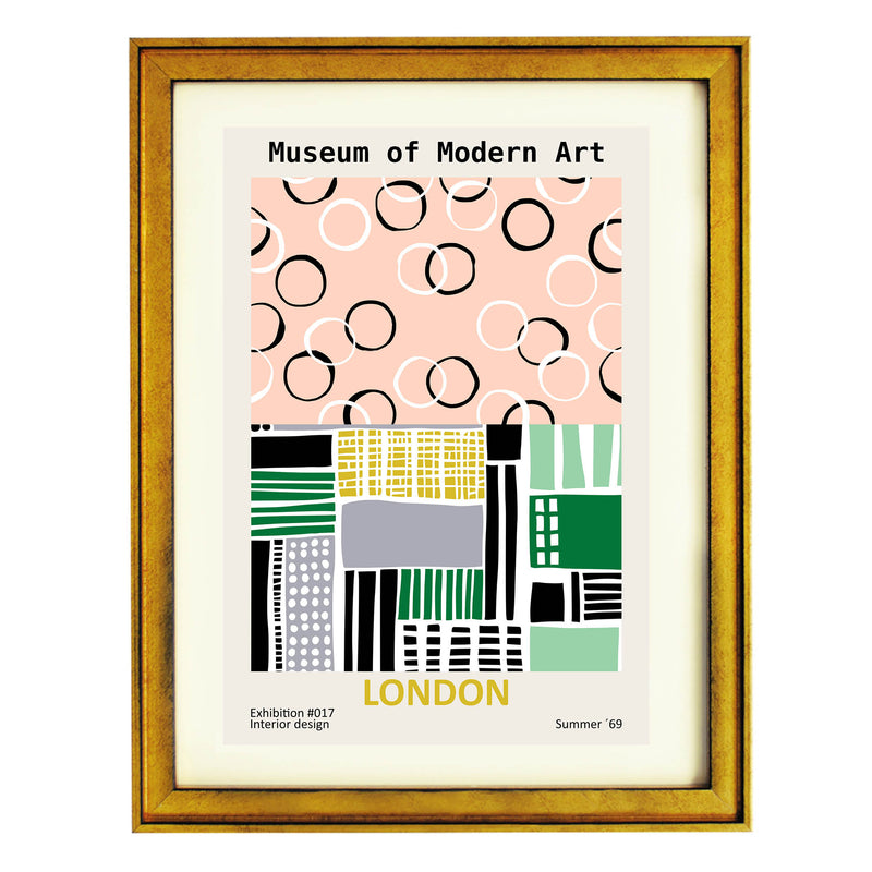 Museum of Modern Art London Art Print