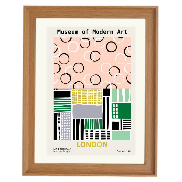 Museum of Modern Art London Art Print