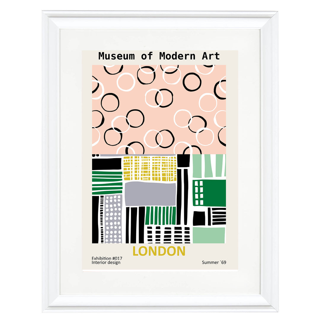 Museum of Modern Art London Art Print