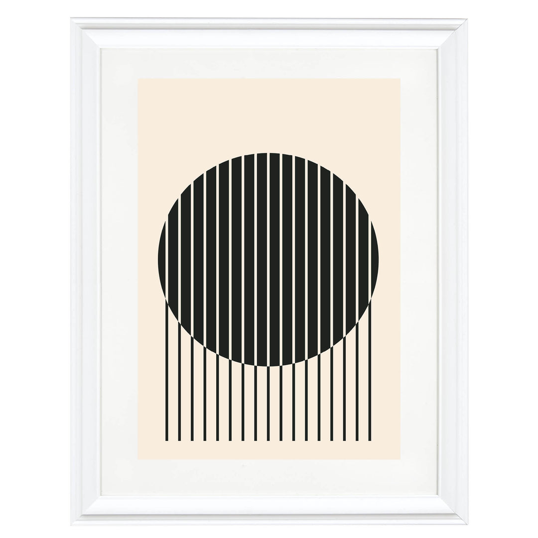 Concentric Lines Art Print