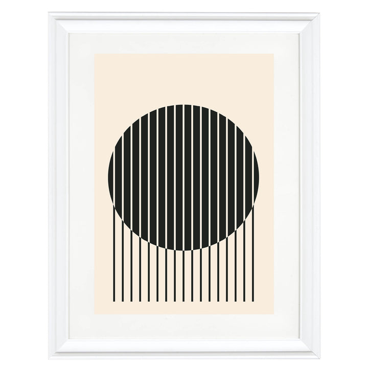 Concentric Lines Art Print