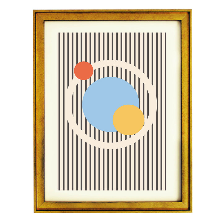 Cosmic Circles Art Print