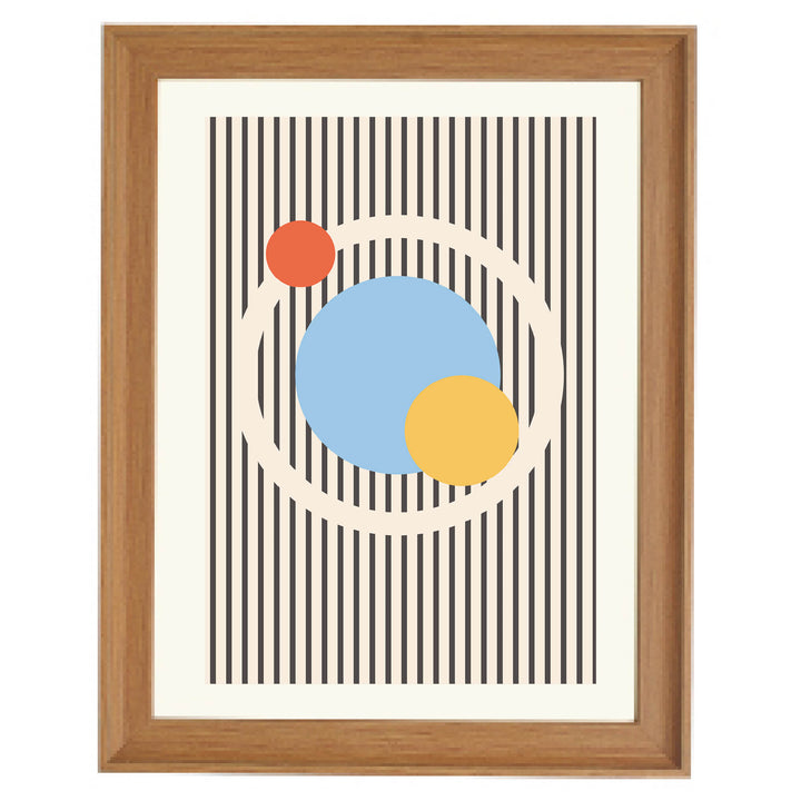 Cosmic Circles Art Print