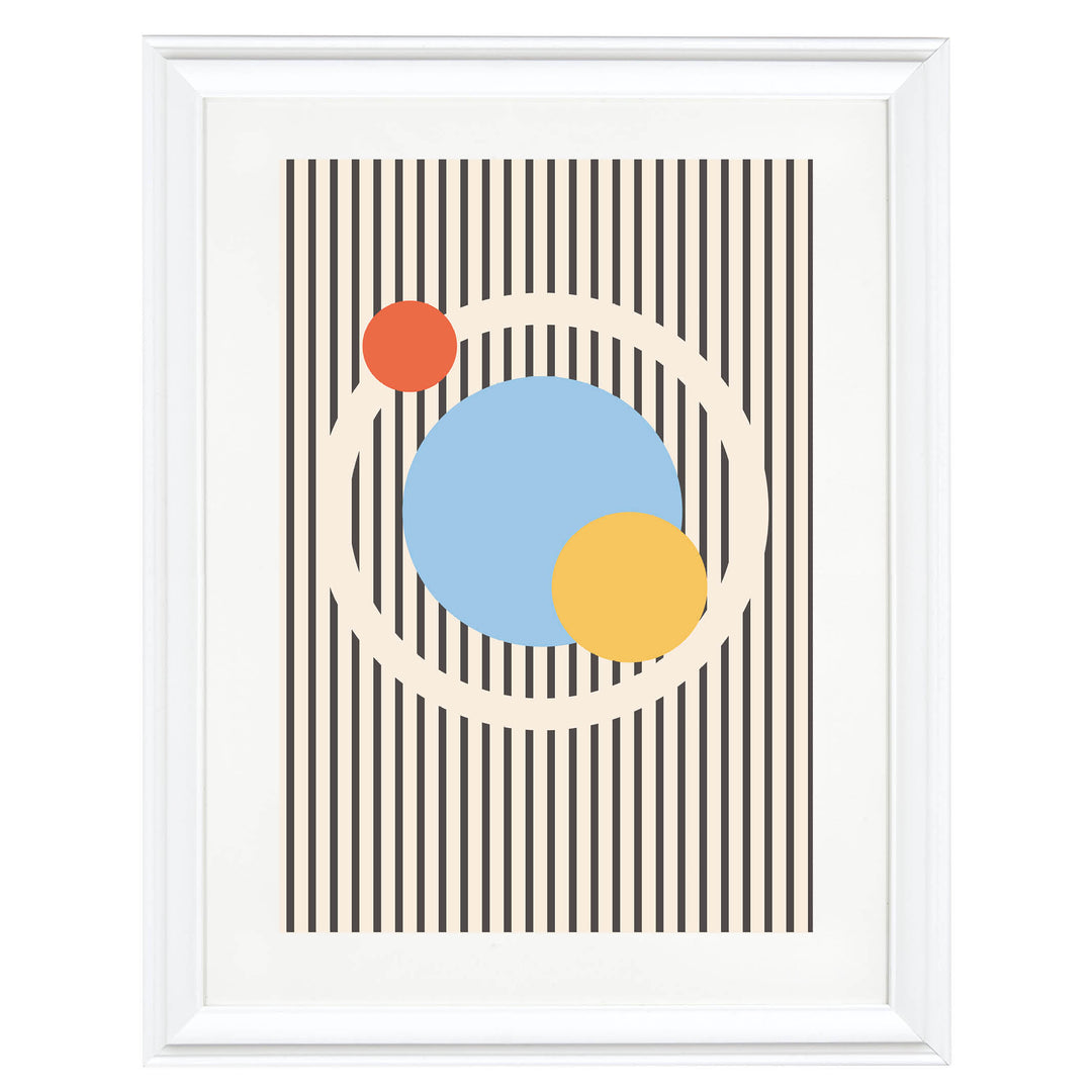 Cosmic Circles Art Print