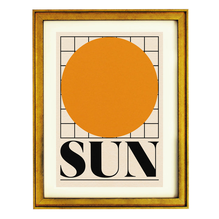 "Sun" by Rosi Feist Art Print