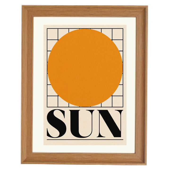 "Sun" by Rosi Feist Art Print